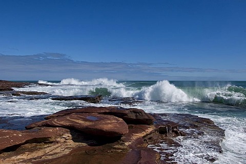 Coast on Red Bluff, Kalbarri Nationalpark, Westaustralia, Australia