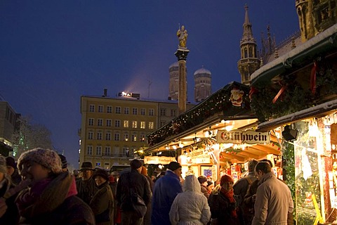 Christmas Market in Munich, Germany