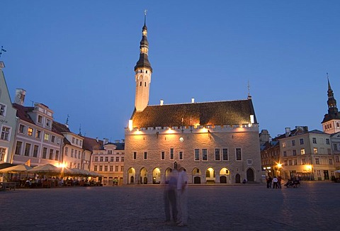 Raekojeplats, Townhall Square, Tallinn, Estonia