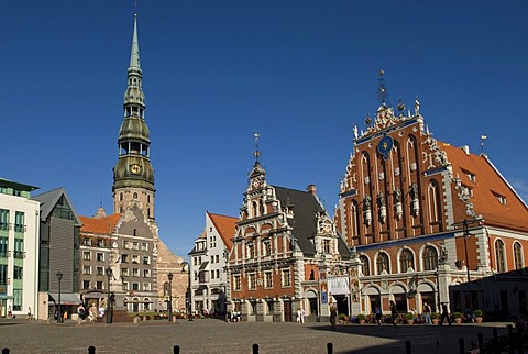 "Schwarzhaeupter house" Black heads house , Riga, Latvia