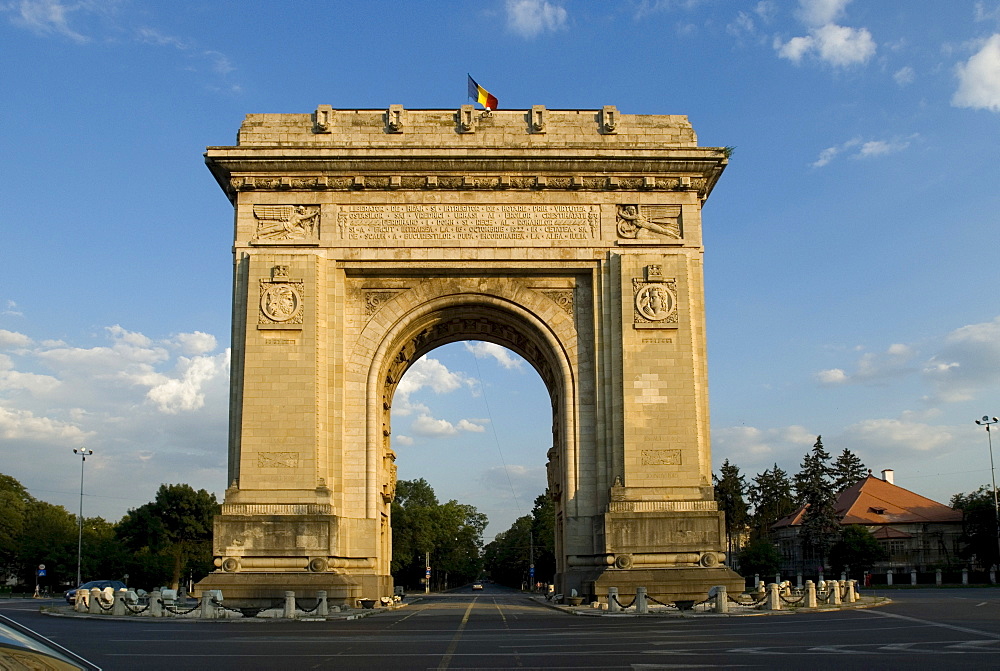 Arch de Triomphe, Bucharest, Romania