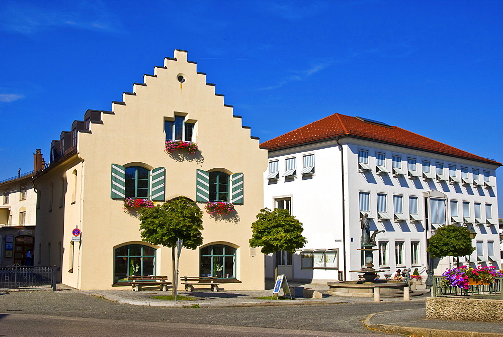 Town house, Holzkirchen, Bavaria, Germany