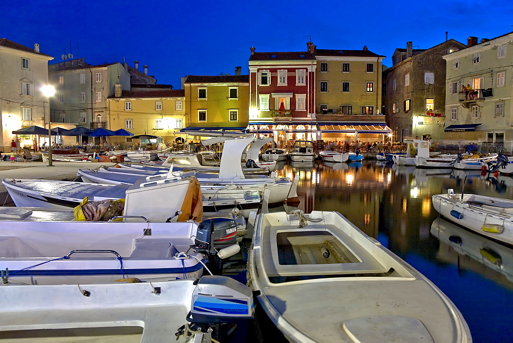 Harbour of Cres, island Cres, Primorje - Gorski kotar, Croatia