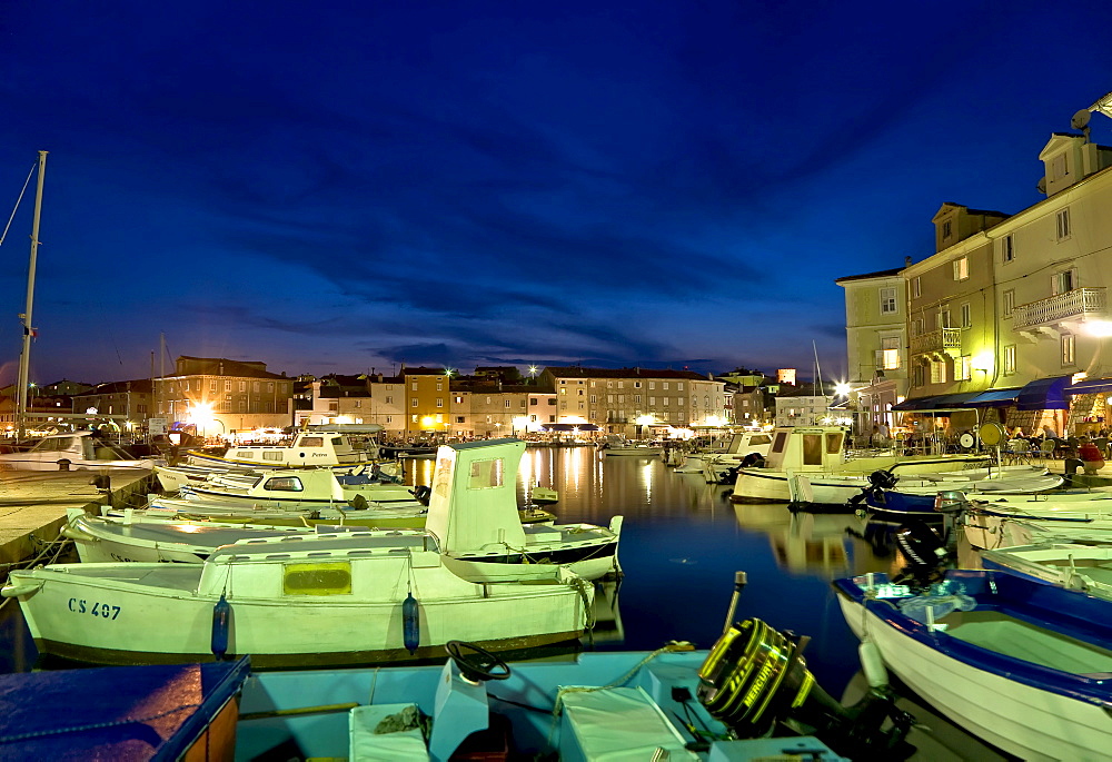 Harbour of Cres, island Cres, Primorje - Gorski kotar, Croatia