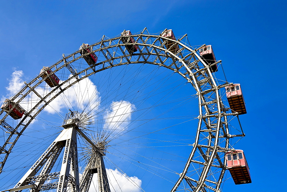 Ferris wheel in the Viennese Prater Vienna Austria