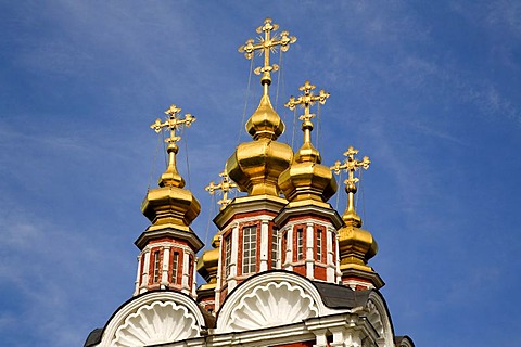 New Maidens Monastery Tower of the Gate Church, Moscow, Russia, East Europe, Europe