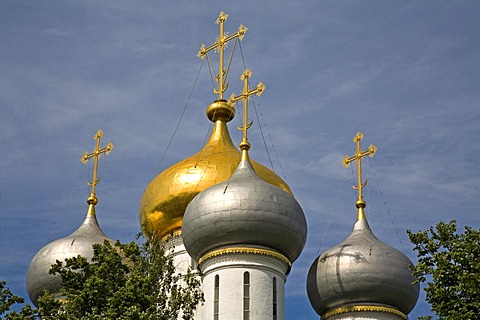 New Maidens Monastery, the Smolensk Cathedral, Moscow, Russia, East Europe, Europe