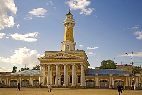 Historic fire-observation watchtower, Kostroma, Russia