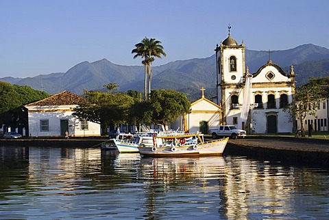 Santa Rita church, Paraty, Brazil