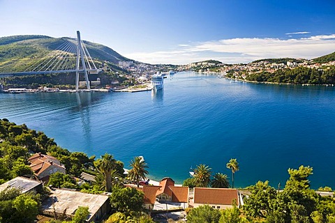 Dubrovnik Harbour, Ragusa, Dubrovnik-Neretva county, Dalmatia, Croatia, Europe