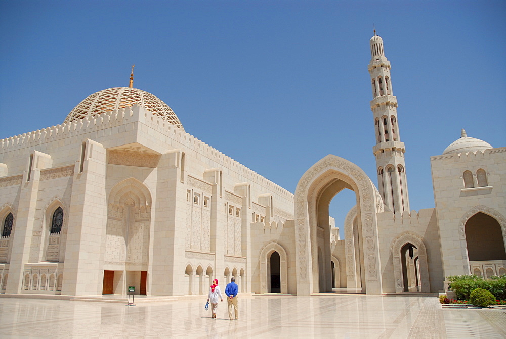 Sultan Kaboos mosque (Great Mosque), Muscat, Oman