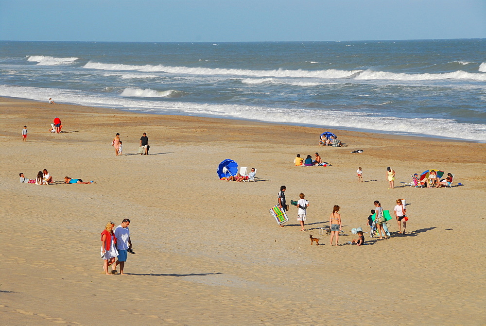 Beach of Mar de las Pampas, Buenos Aires province, Argentina