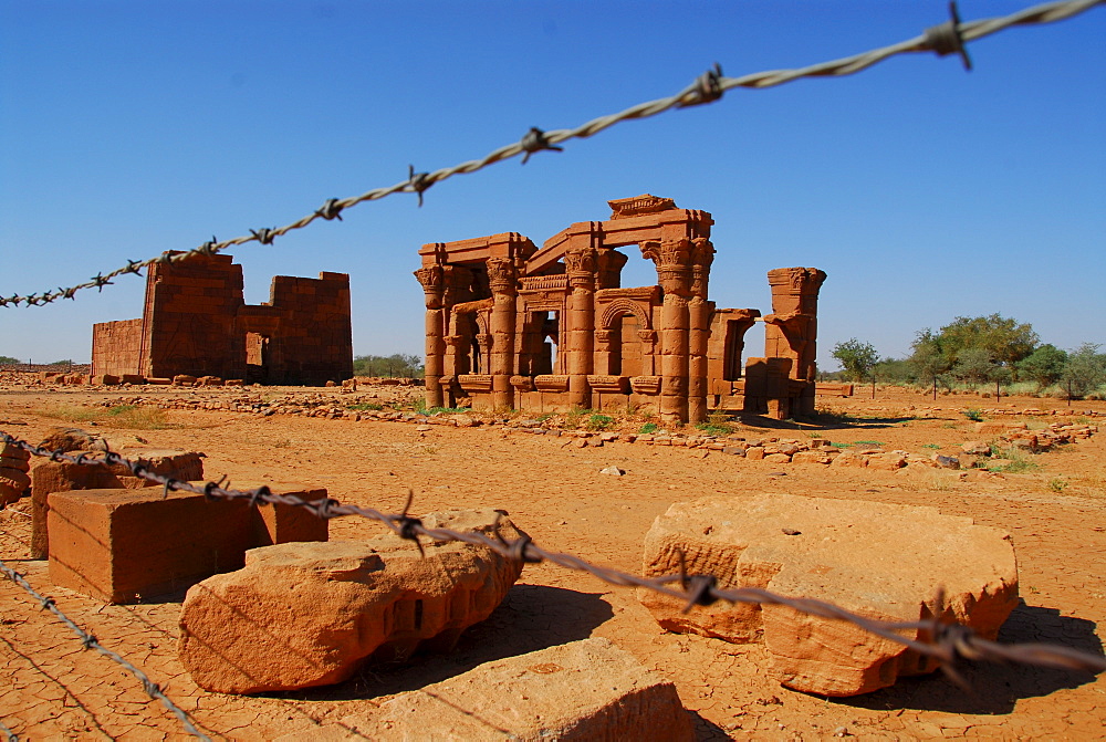 Roman kiosk, Naga, Sudan, Africa