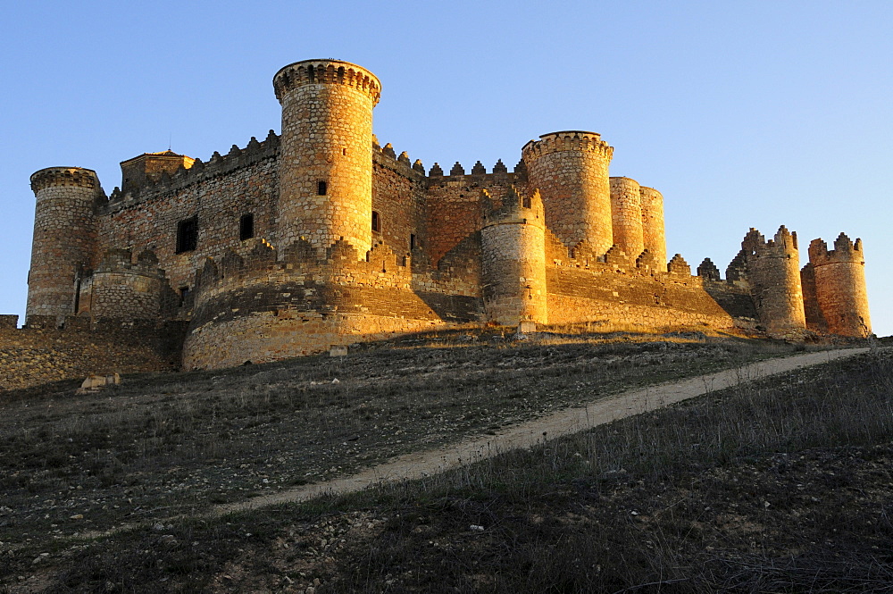 Castillo de Belmonte Castle, Belmonte, Castilla-La Mancha region, Spain