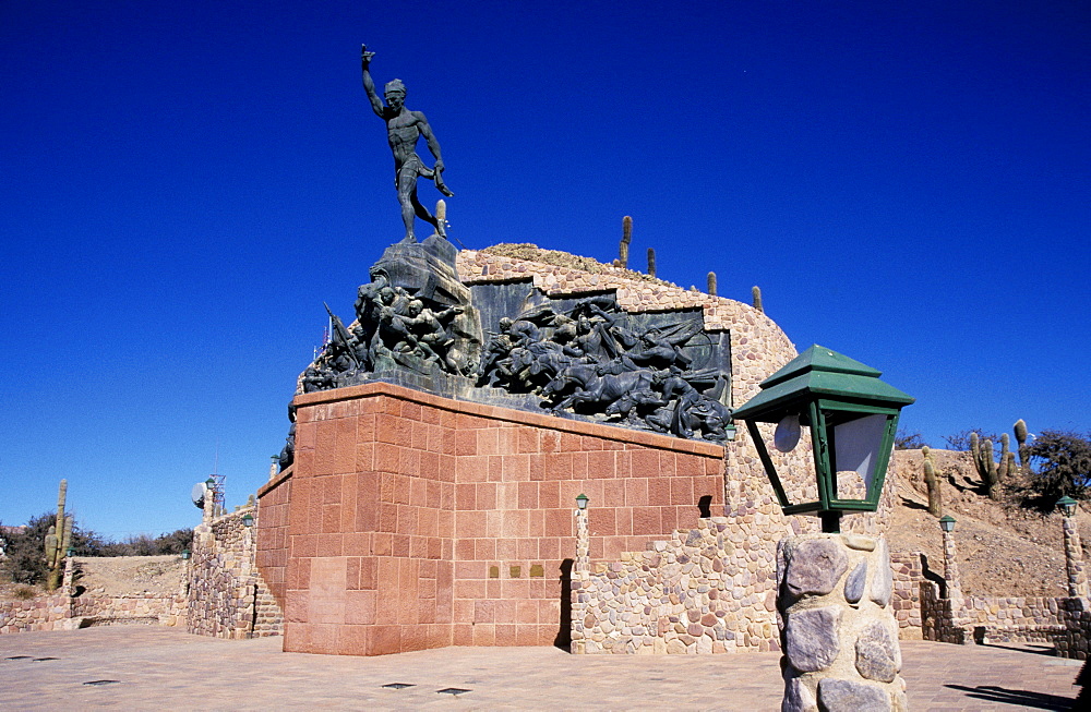 Monumento a los Heroes de la Independencia, memorial for heroes of the fight for independence from Spain, Humahuaca, Jujuy Province, Argentina