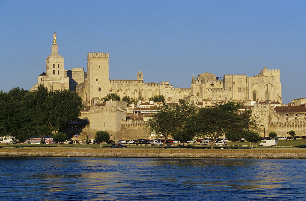 Papal Palace in Avignon, Provence, France