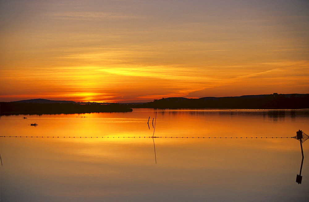 Sunset at the Etang, Languedoc-Roussillon, France