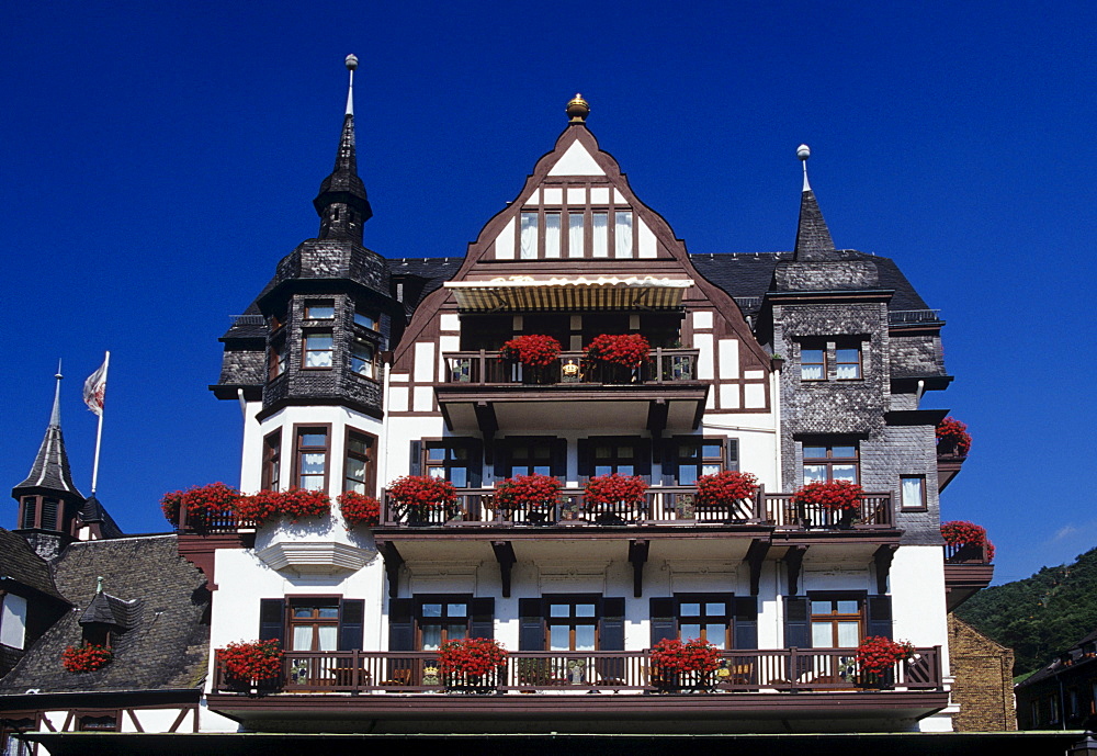 Hotel Krone in Assmannshausen, Hesse, Rheingau Region, Germany