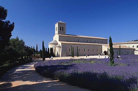 Monastery Sainte Madeleine, Le Barroux, Provence, France