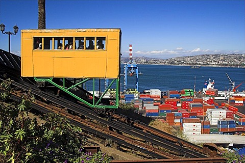 Artilleria cablecar, Valparaiso, Chile