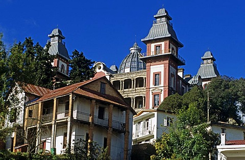 Historical Prime minister's palace in Antananarivo, Madagascar