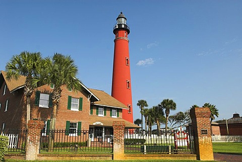 Lighthouse of Ponce de Leon Inlet, Daytona Beach, Florida, USA