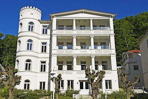 Architecture at Sellin, Ruegen island, Mecklenburg Western Pomerania, Germany, Europe