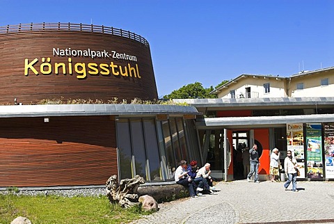 Visitor Center of Jasmund National Park, Ruegen island, Mecklenburg Western Pomerania, Germany, Europe