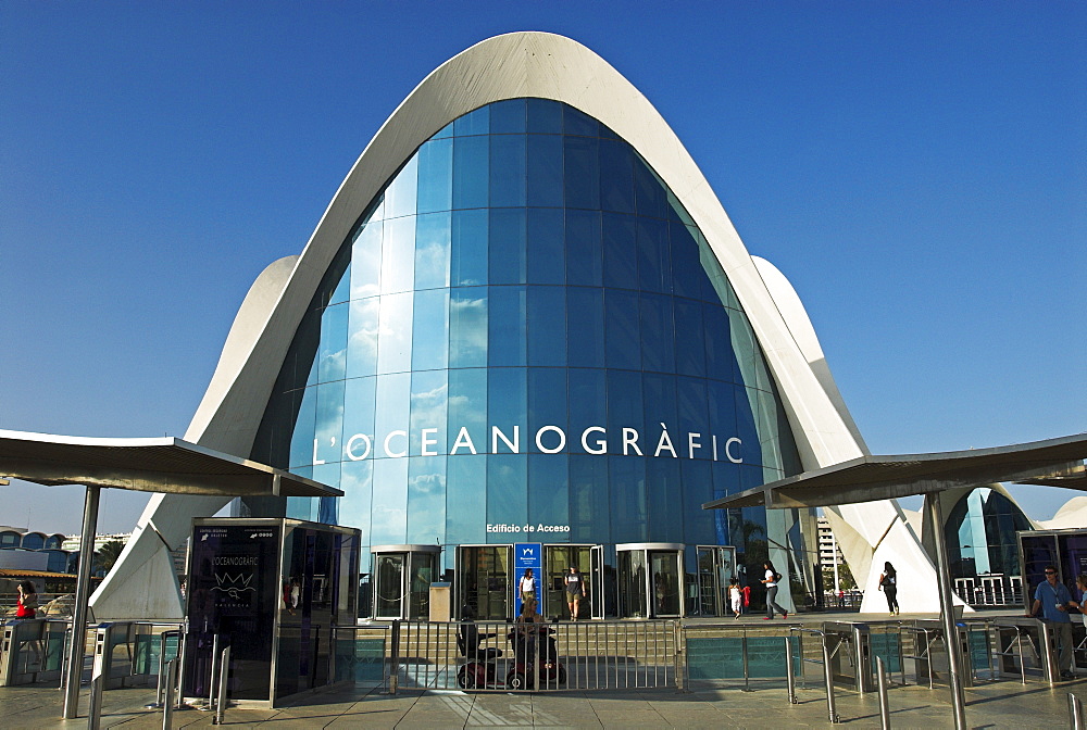 Oceanografic, City of Arts and Sciences, City of Valencia, Spain, Europe