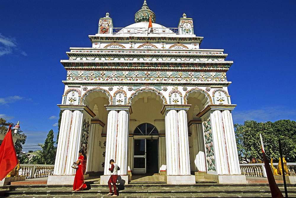 Hindu temple of Triolet, Mauritius island, Africa