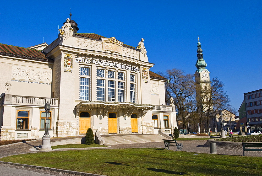 City theatre, Stadttheater in Klagenfurt, Carinthia, Austria