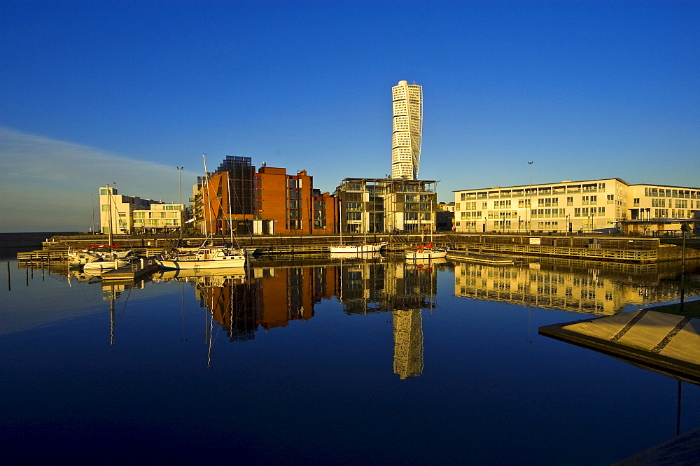 Turning Torso, landmark skyscraper, Malmo, Sweden, Scandinavia, Europe, PublicGround