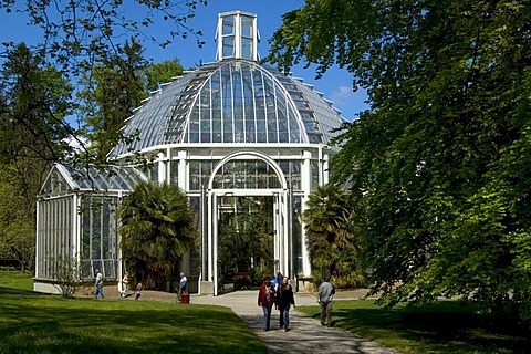 Greenhouse Botanical Garden Geneva Switzerland