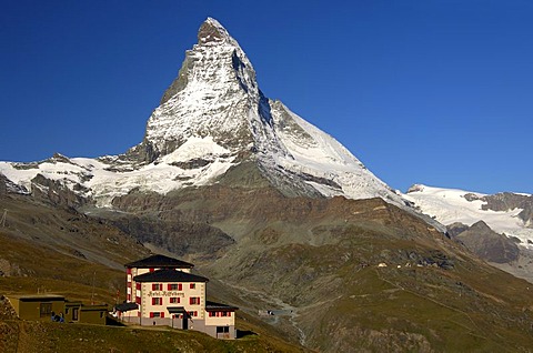 Hotel Riffelberg, Matterhorn, Mont Cervin, Zermatt, Valais, Switzerland