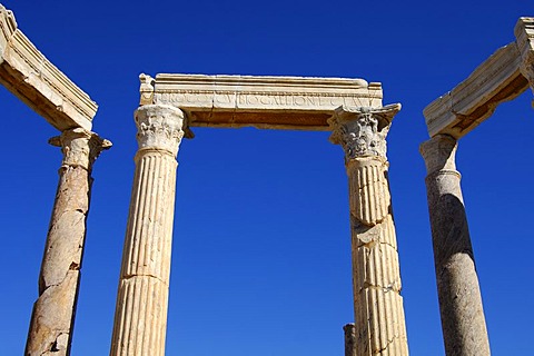 Roman ruins of Leptis Magna, Libya