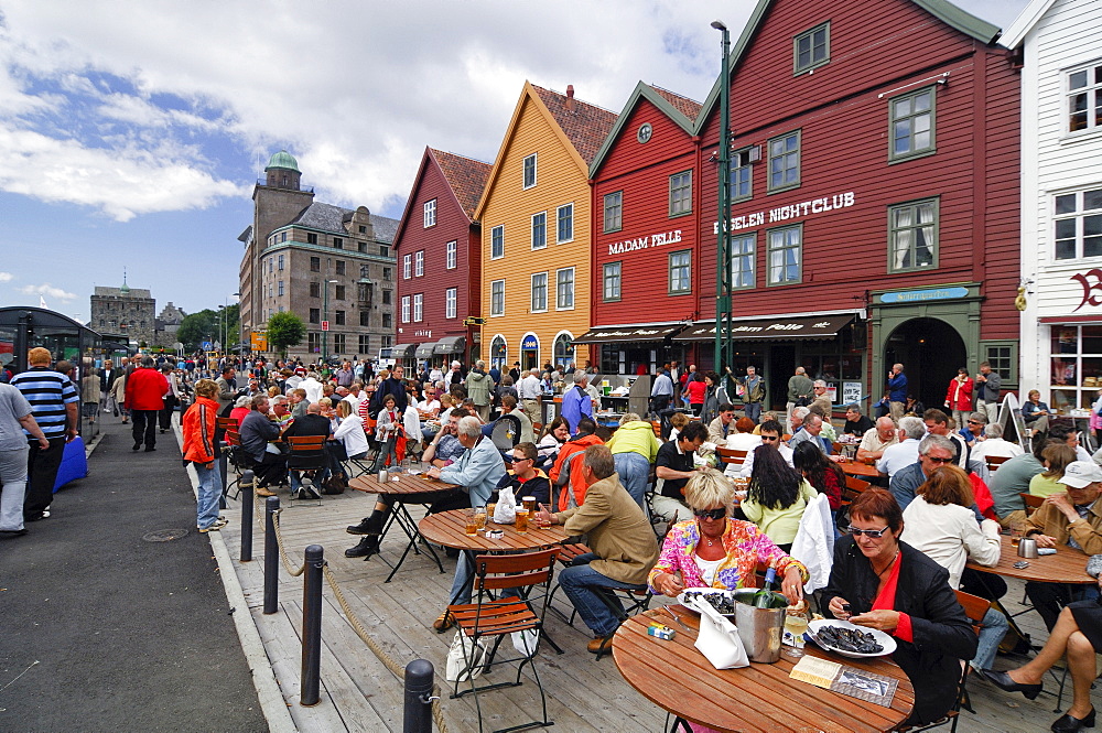 Brygge restaurant, Bergen, Norway, Scandinavia, Europe