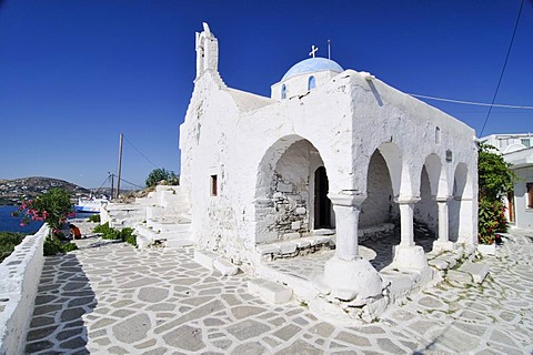 Church on Naxos, Cyclades, Greece, Europe