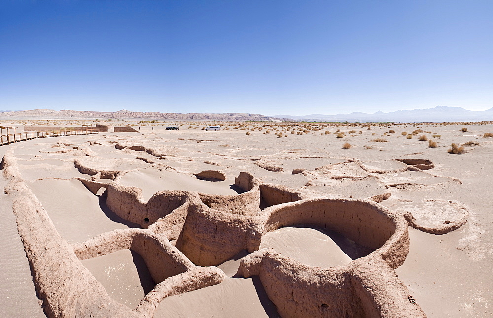 Ruins of Tulor, an ancient Atacamenos village, San Pedro de Atacama, Region de Antofagasta, Chile, South America