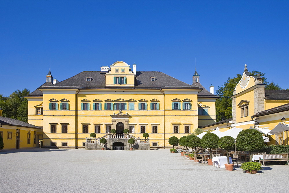 Schloss Hellbrunn (Hellbrunn Castle) in Salzburg, Austria, Europe