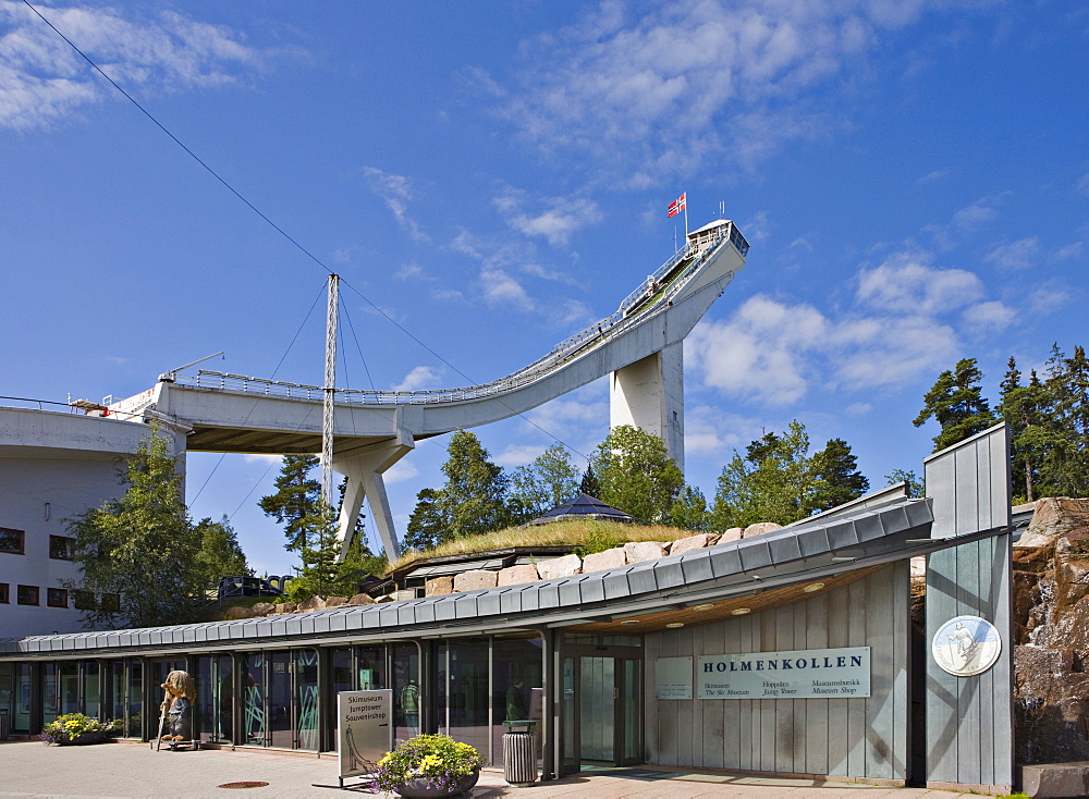 Holmenkollen Ski Jump, Holmenkollen, Oslo, Norway, Scandinavia, Europe