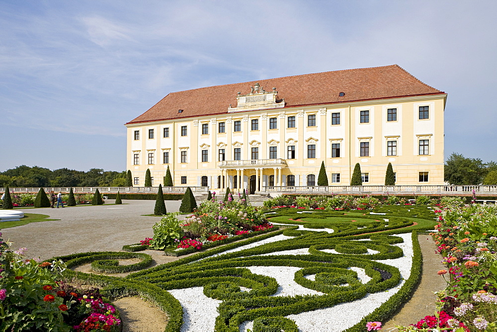 Schloss Hof Palace, Prince Eugene of Savoy's Baroque palace, Marchfeld, Lower Austria, Europe