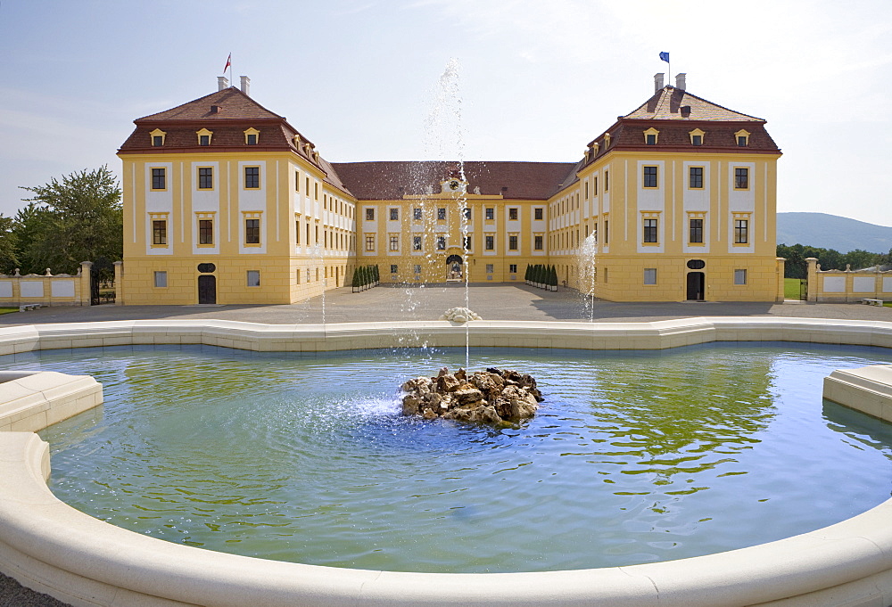 Schloss Hof Palace, Prince Eugene of Savoy's Baroque palace, Marchfeld, Lower Austria, Europe