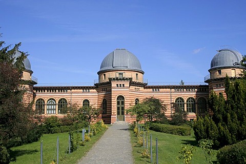 Main building of the astrophysical observatory in the science park "Albert Einstein", Telegraphenberg, Potsdam, Brandenburg, Germany