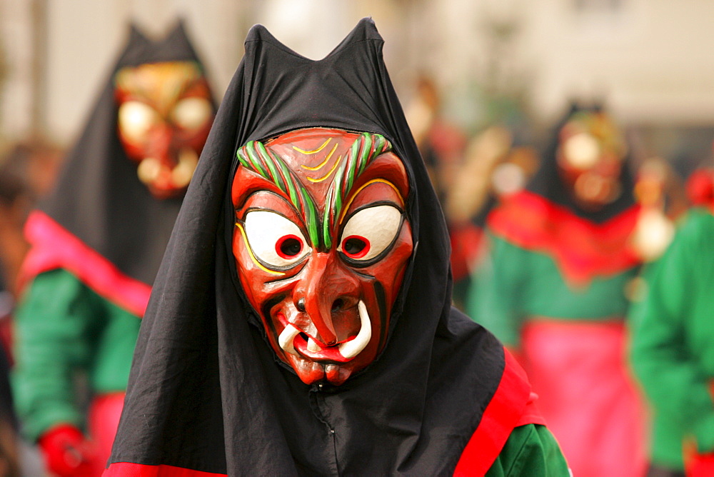 Swabian Fastnacht (carnival), Lindau, Allgaeu, Bavaria, Germany