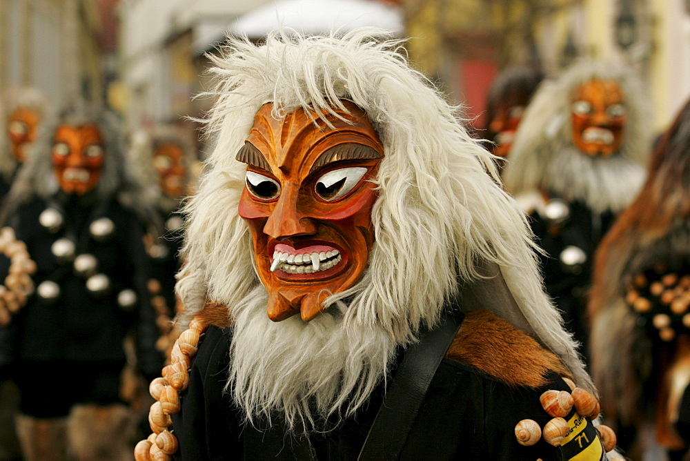 Swabian Fastnacht (carnival), Lindau, Allgaeu, Bavaria, Germany