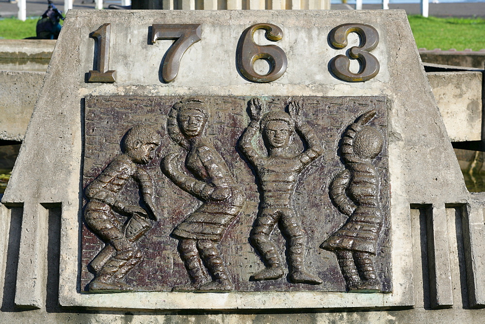 Memorial for the 1763 slave rebellion in Georgetown, Guyana, South America