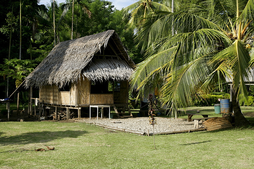 Stilt house, Biliau, Papua New Guinea, Melanesia