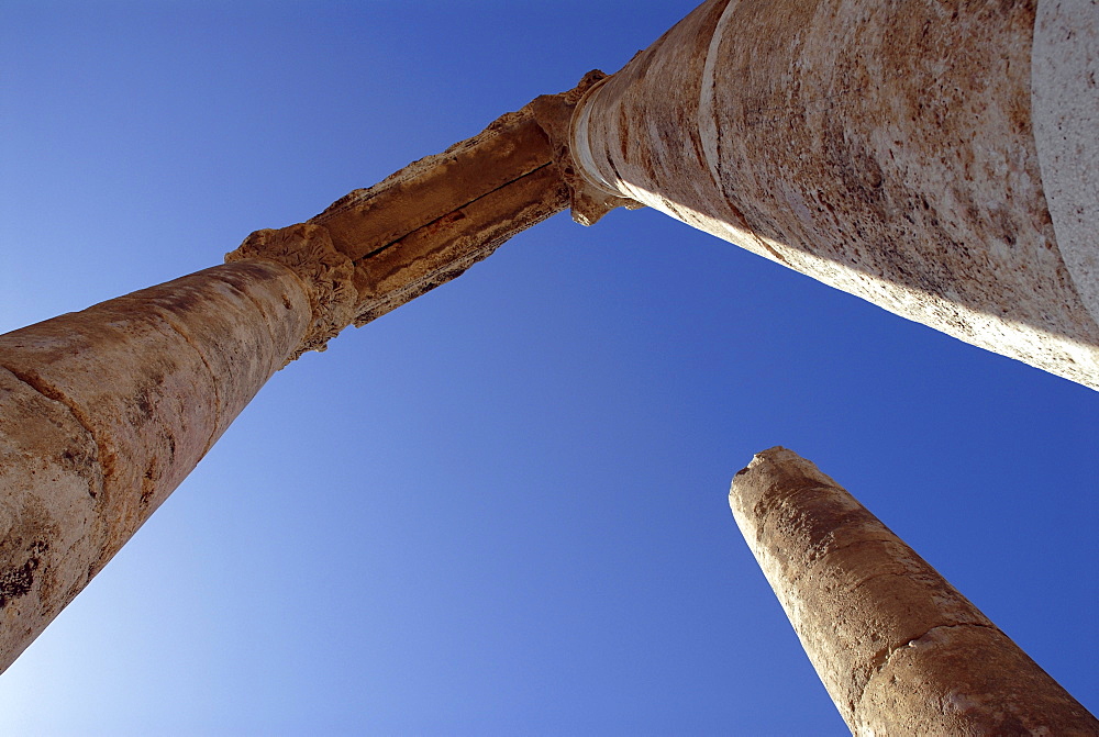 Detail of the Roman Temple of Hercules, Jebel al-Qala, Amman, Jordan