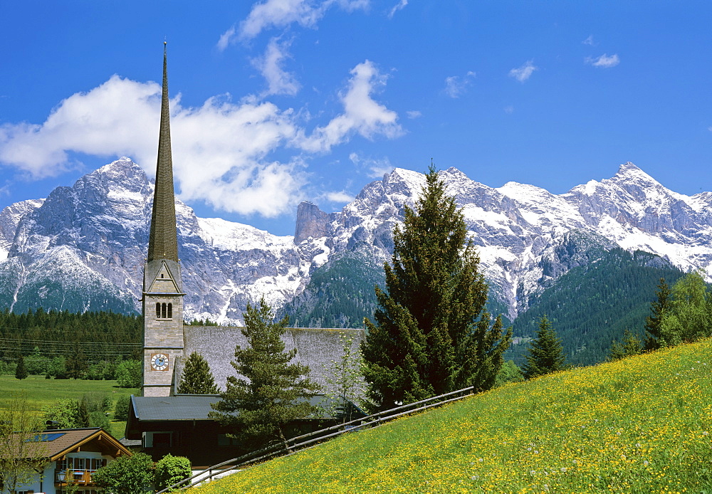 Maria Alm at the Steinernes Meer (Stony Lake), Pinzgau, Salzburger Land, Austria, Europe