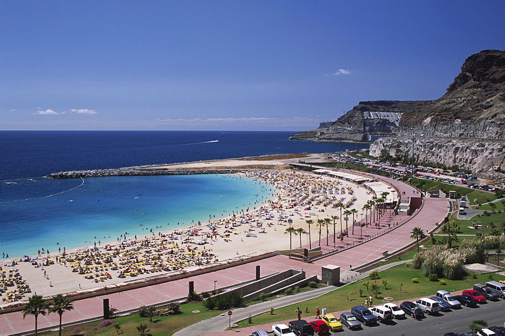 Playa de los Amadores, Puerto Rico, Gran Canaria, Canary Islands, Spain